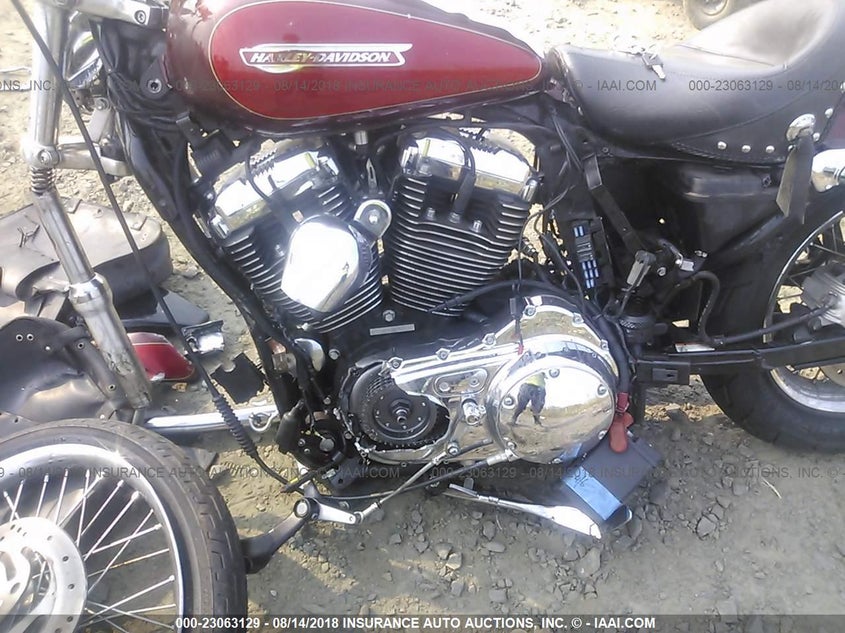 2008 Harley-Davidson Xl1200 C VIN: 1HD1CT3128K421427 Lot: 23063129
