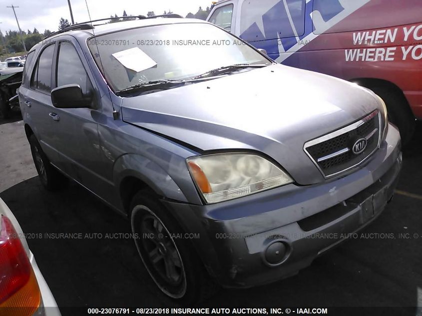 2004 Kia Sorento Ex/Lx VIN: KNDJC733X45249988 Lot: 23076791