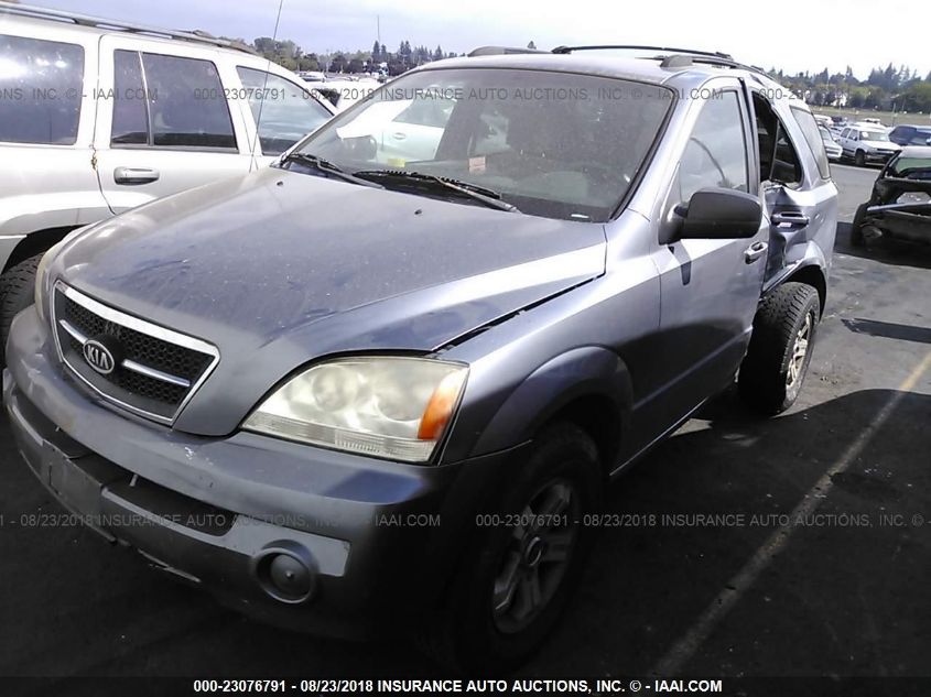 2004 Kia Sorento Ex/Lx VIN: KNDJC733X45249988 Lot: 23076791