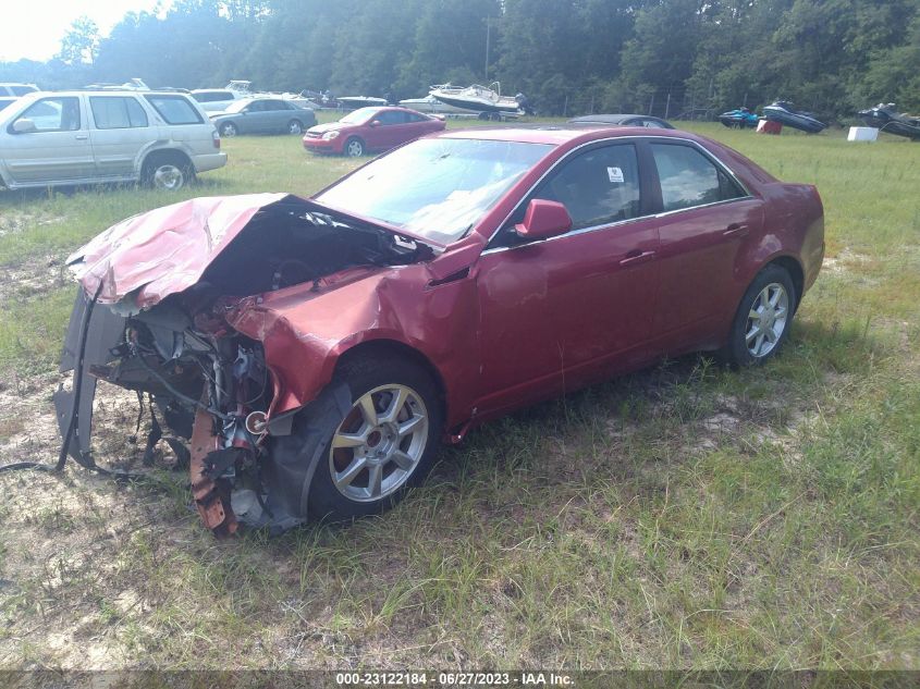 2008 Cadillac Cts Standard VIN: 1G6DM577180110110 Lot: 23122184