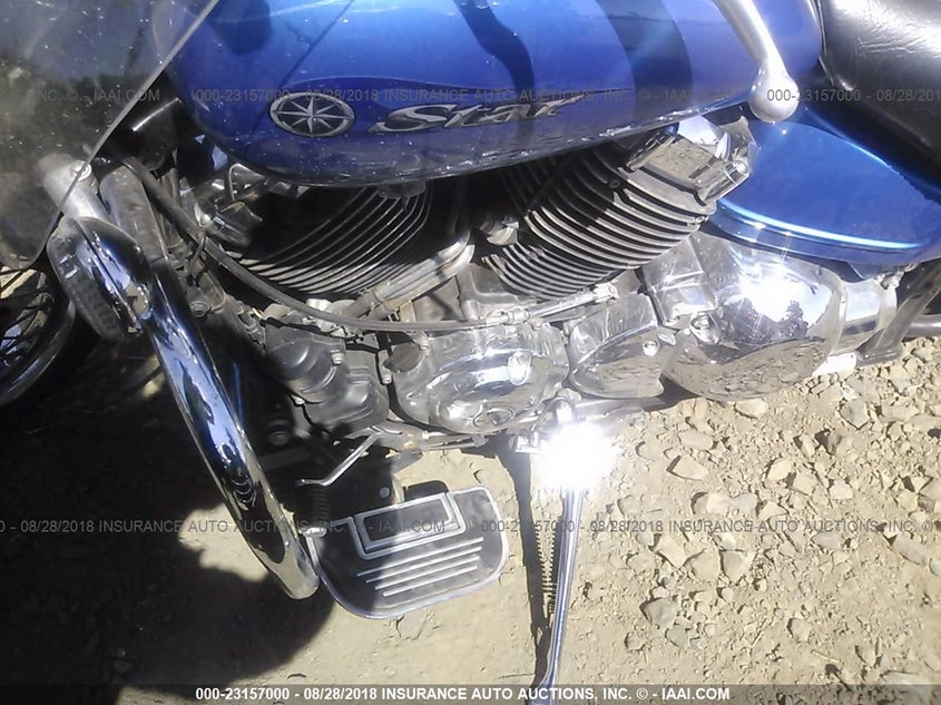 2009 Yamaha Xvs650 A/At VIN: JYAVM01E79A125911 Lot: 23157000