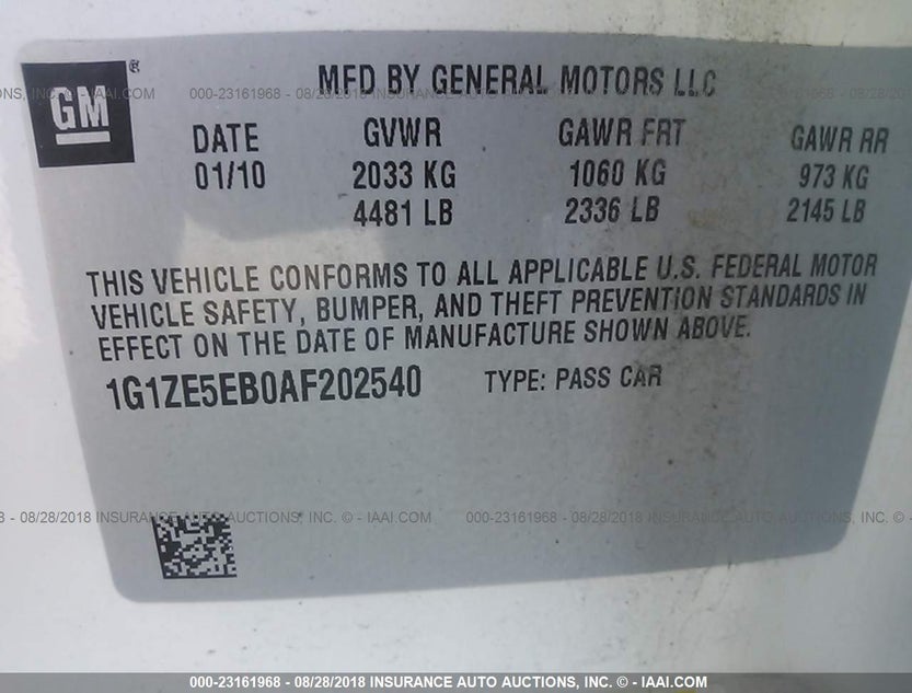 1G1ZE5EB0AF202540