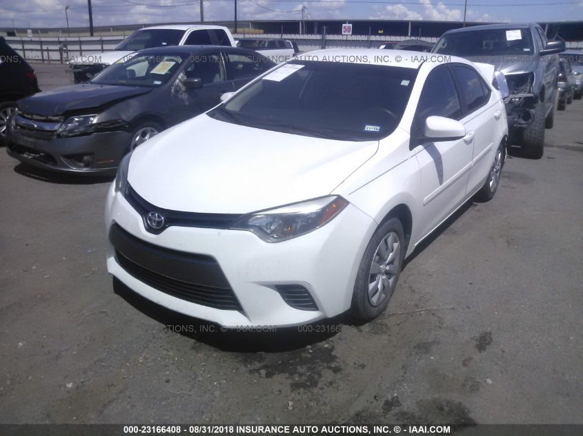 2015 Toyota Corolla Le VIN: 5YFBURHE7FP220512 Lot: 23166408