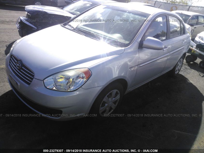 2007 Hyundai Accent Gls VIN: KMHCN46C87U121347 Lot: 23279307