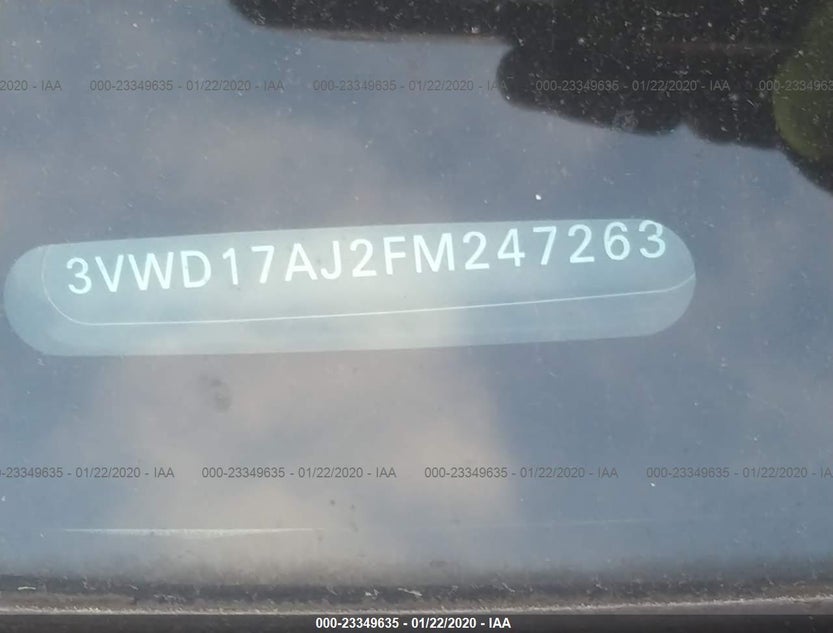 3VWD17AJ2FM247263
