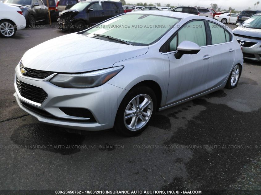 2018 Chevrolet Cruze Lt Auto VIN: 3G1BE6SM0JS546037 Lot: 40946780