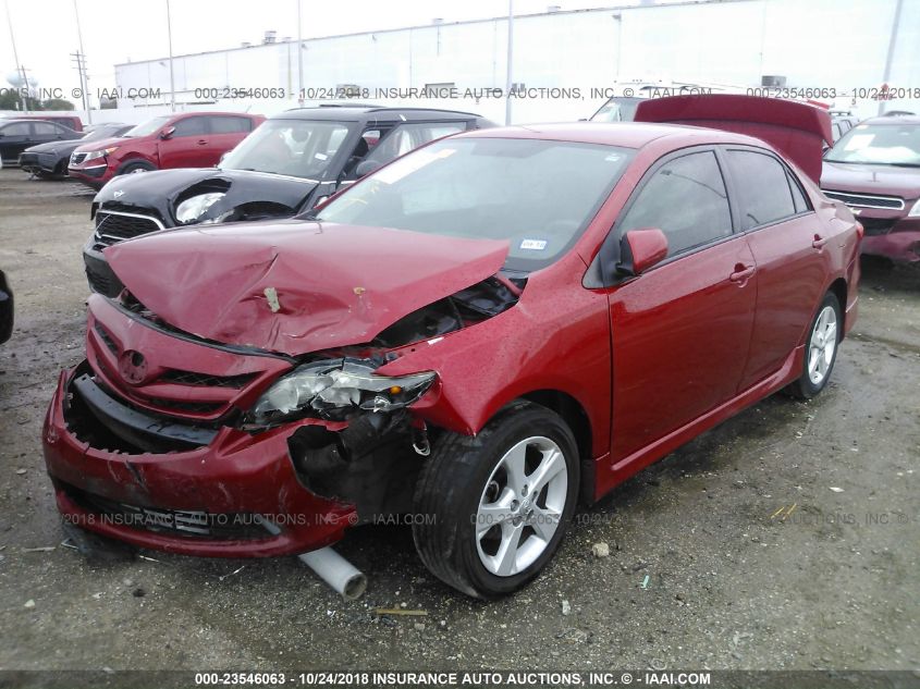 2011 Toyota Corolla S VIN: 2T1BU4EE8BC616207 Lot: 23546063