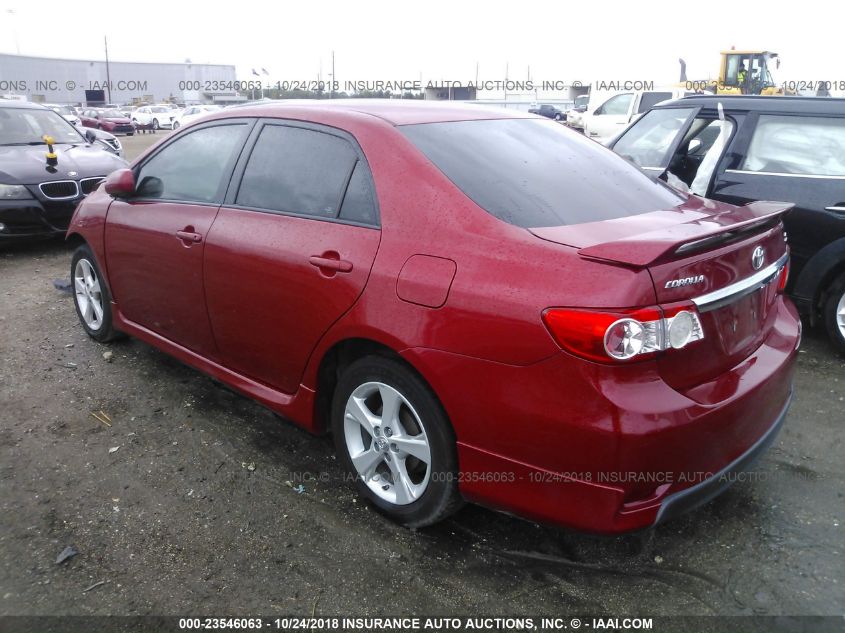 2011 Toyota Corolla S VIN: 2T1BU4EE8BC616207 Lot: 23546063