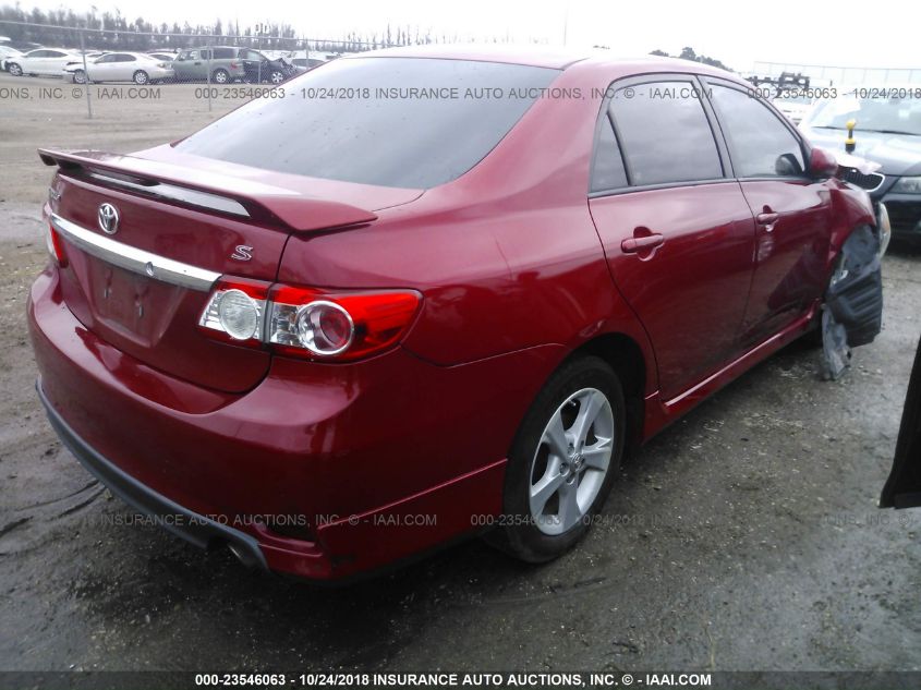 2011 Toyota Corolla S VIN: 2T1BU4EE8BC616207 Lot: 23546063