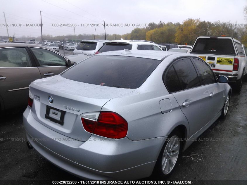 2007 BMW 328Xi VIN: WBAVC93587KX60391 Lot: 23632208