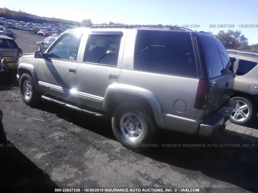 1999 Chevrolet Tahoe Ls VIN: 1GNEK13R1XR151314 Lot: 23637335