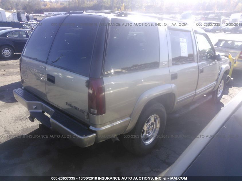 1999 Chevrolet Tahoe Ls VIN: 1GNEK13R1XR151314 Lot: 23637335