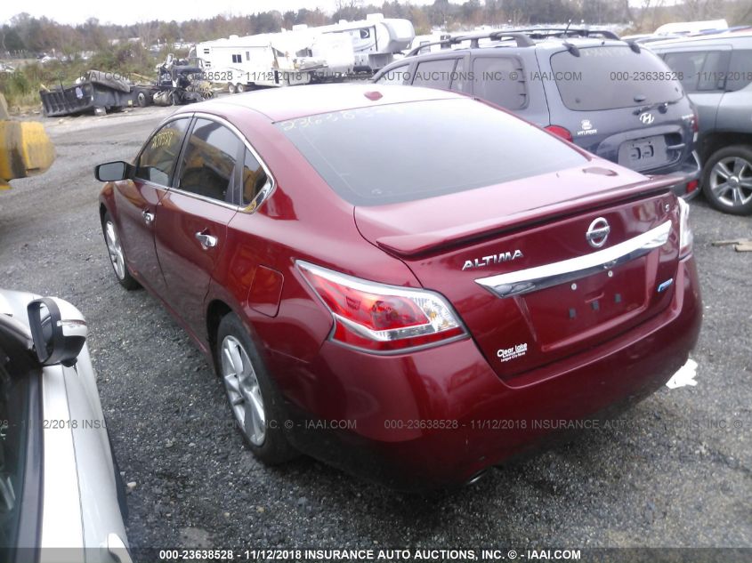 2014 Nissan Altima 2.5/S/Sv/Sl VIN: 1N4AL3AP7EN257438 Lot: 23638528