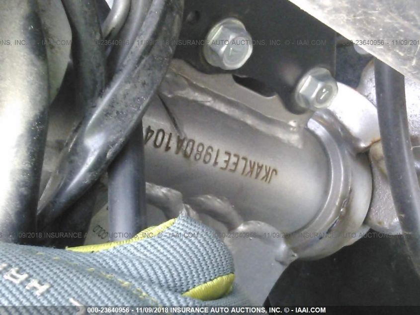 2008 Kawasaki Kl650 E VIN: JKAKLEE198DA10476 Lot: 23640956