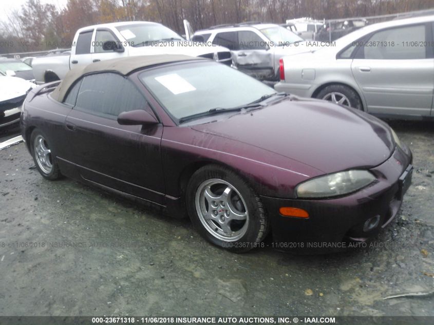 1999 mitsubishi eclipse spyder gst for auction iaa 1999 mitsubishi eclipse spyder gst for