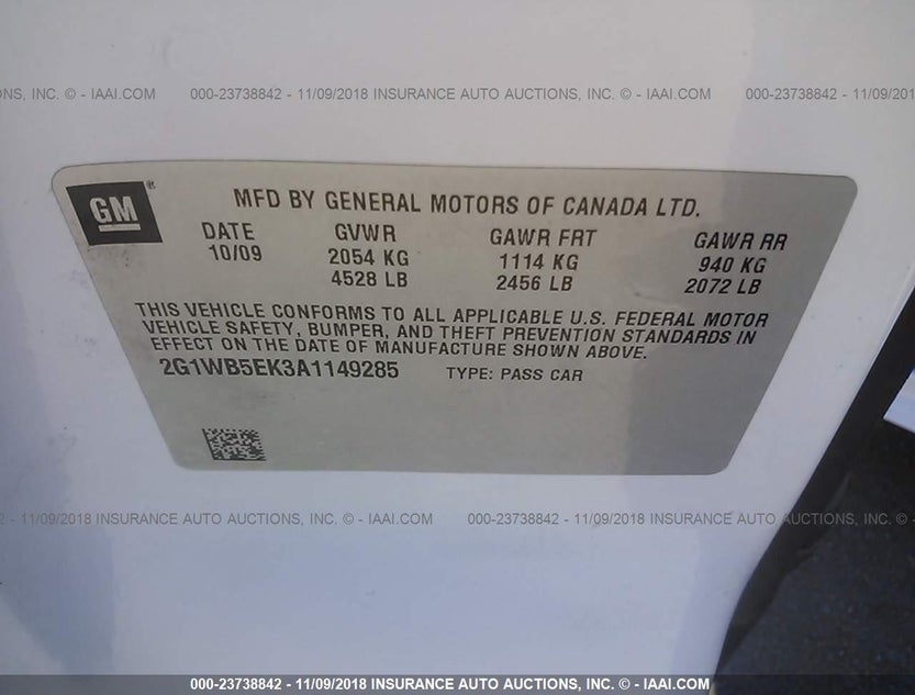 2G1WB5EK3A1149285