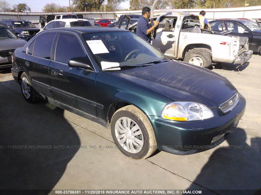 1998 Honda Civic Lx VIN: 1HGEJ6576WL012822 Lot: 23786351