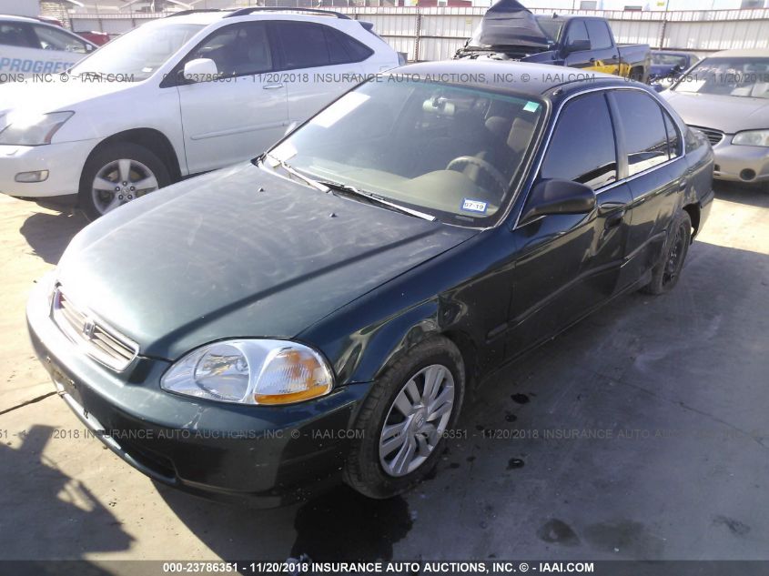 1998 Honda Civic Lx VIN: 1HGEJ6576WL012822 Lot: 23786351