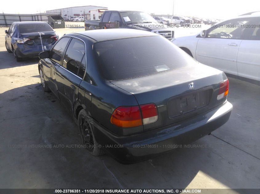 1998 Honda Civic Lx VIN: 1HGEJ6576WL012822 Lot: 23786351