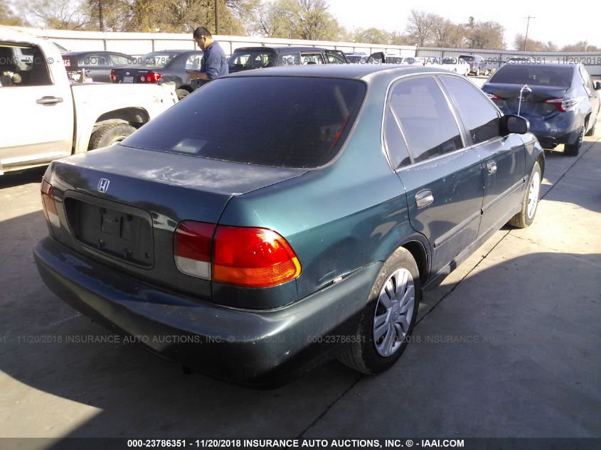 1998 Honda Civic Lx VIN: 1HGEJ6576WL012822 Lot: 23786351