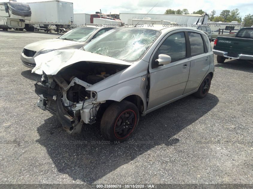 2005 Chevrolet Aveo Ls VIN: KL1TD62675B297292 Lot: 23889078