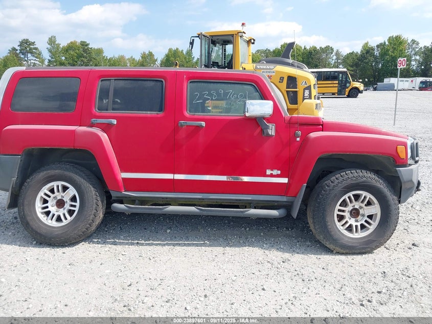 2007 Hummer H3 Suv VIN: 5GTDN13E678104755 Lot: 23897601