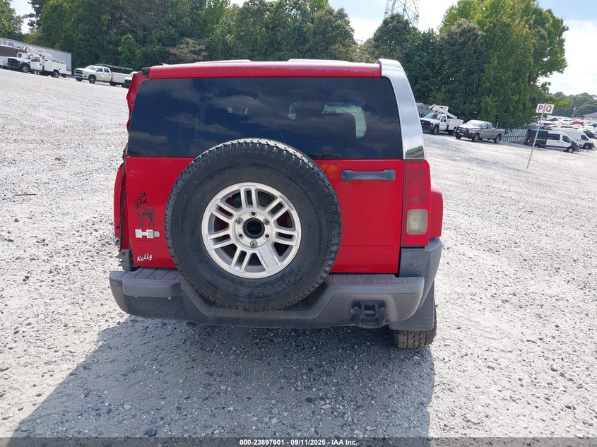 2007 Hummer H3 Suv VIN: 5GTDN13E678104755 Lot: 23897601