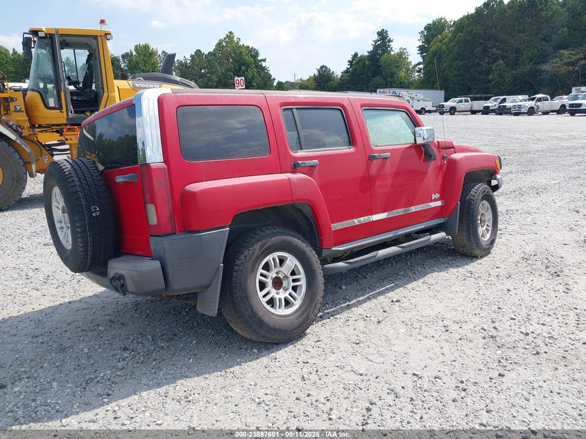 5GTDN13E678104755 2007 HUMMER H3 photo no. 4