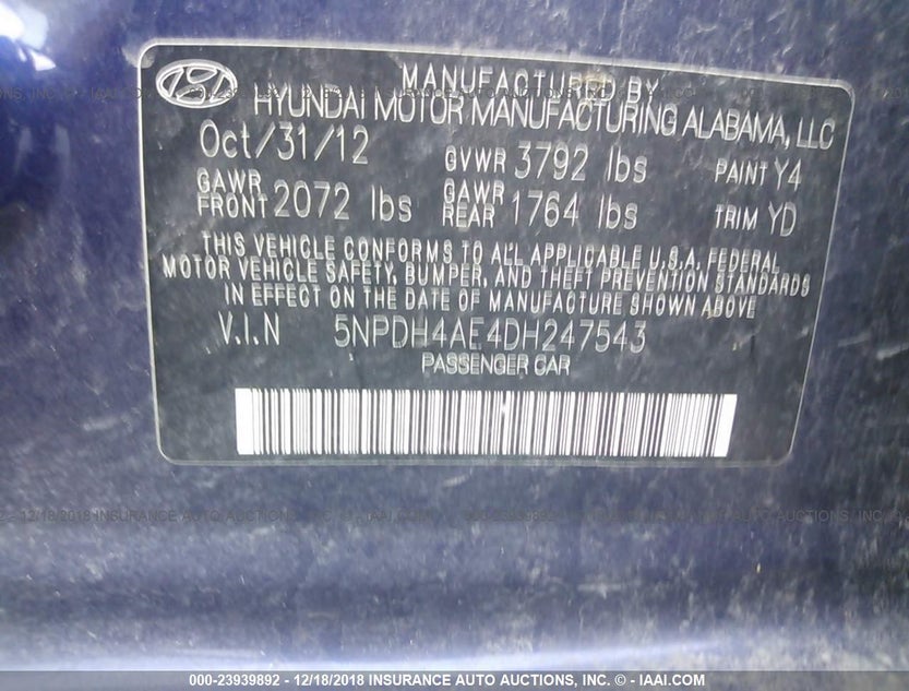 5NPDH4AE4DH247543