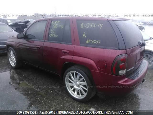 2007 Chevrolet Trailblazer Ss VIN: 1GNES13H972249507 Lot: 23999509