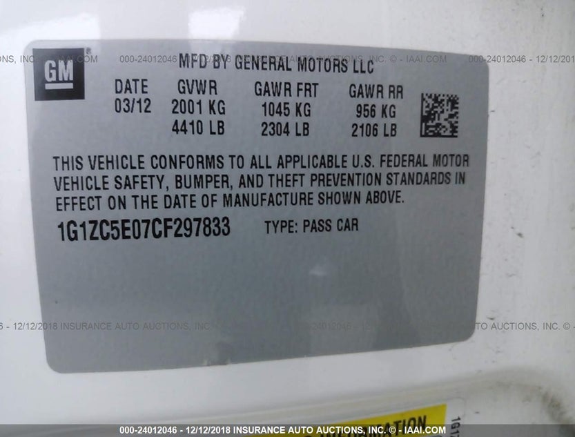 1G1ZC5E07CF297833
