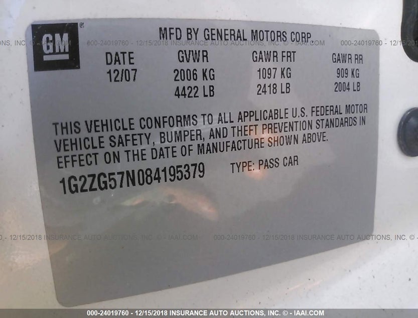 1G2ZG57N084195379