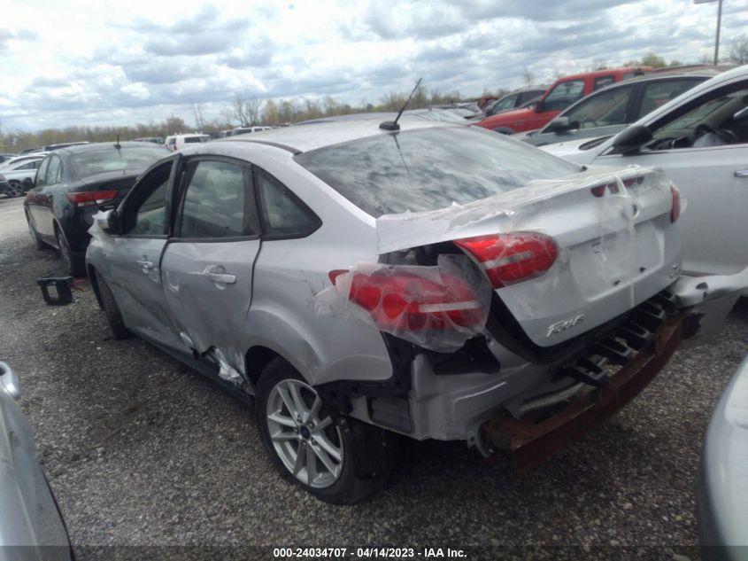 2016 Ford Focus Se VIN: 1FADP3F29GL204835 Lot: 24034707