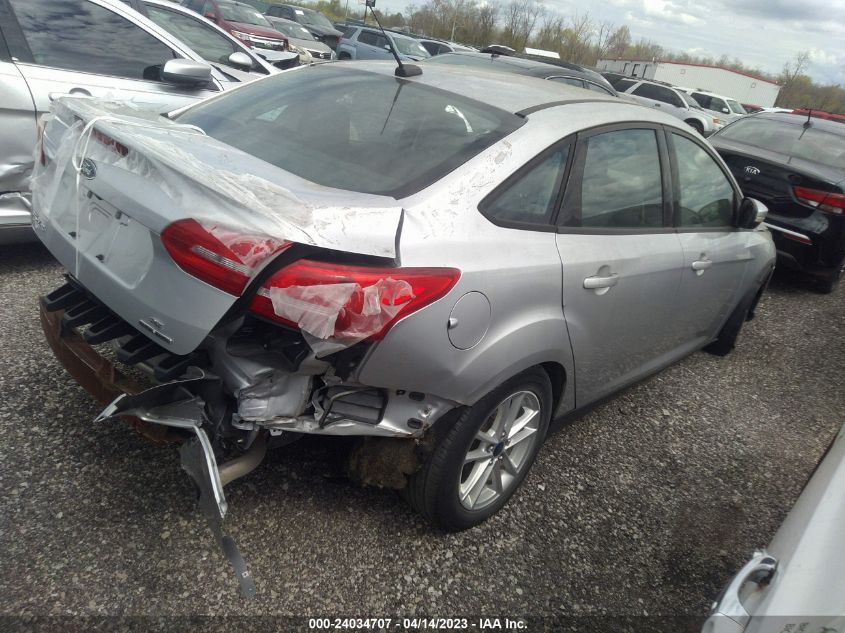 2016 Ford Focus Se VIN: 1FADP3F29GL204835 Lot: 24034707