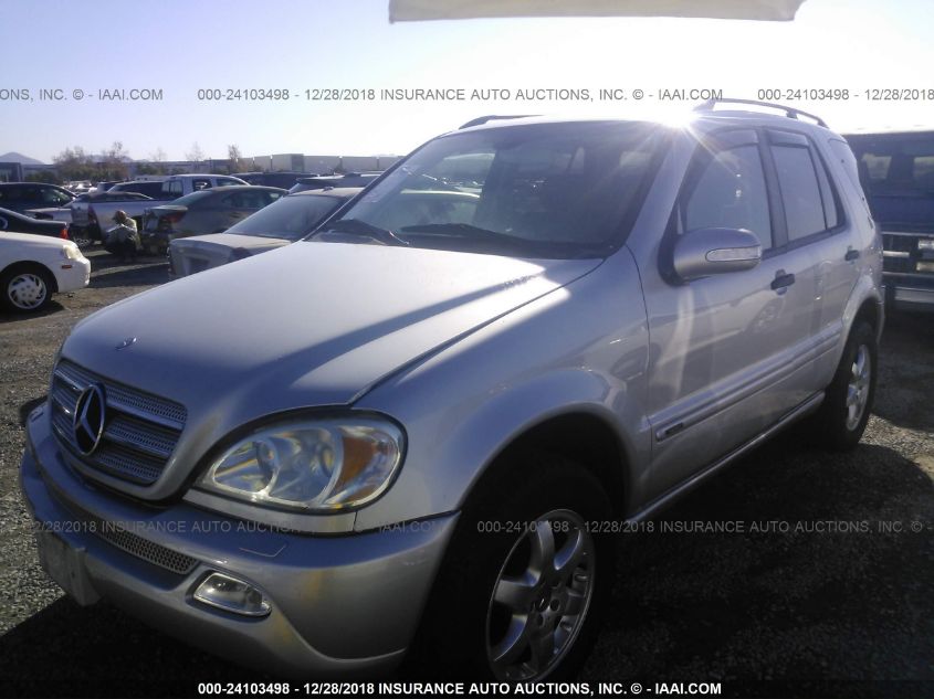 2003 Mercedes-Benz Ml 350 VIN: 4JGAB57E83A425361 Lot: 24103498