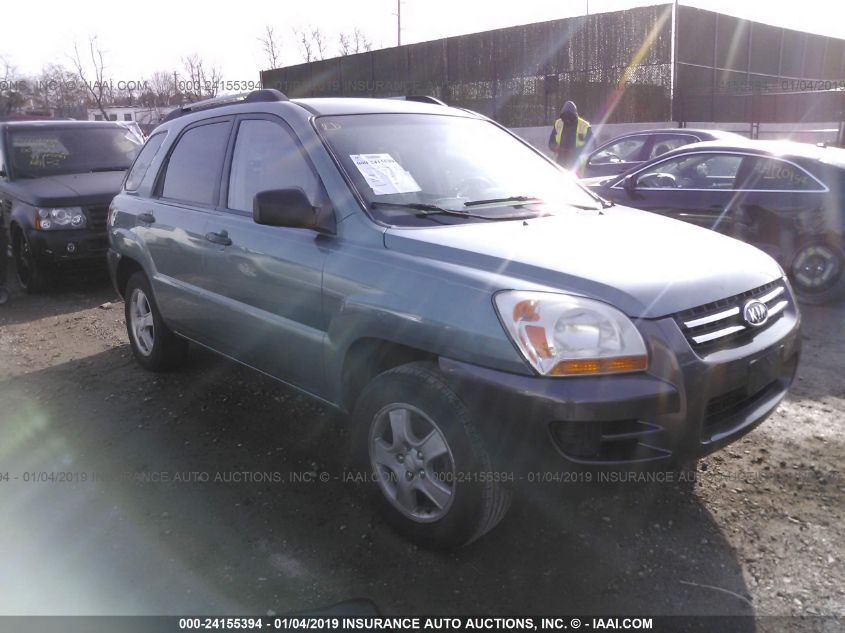 2006 Kia Sportage Lx VIN: KNDJF724167145379 Lot: 24155394