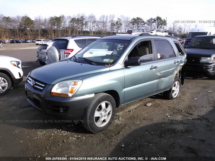 2006 Kia Sportage Lx VIN: KNDJF724167145379 Lot: 24155394