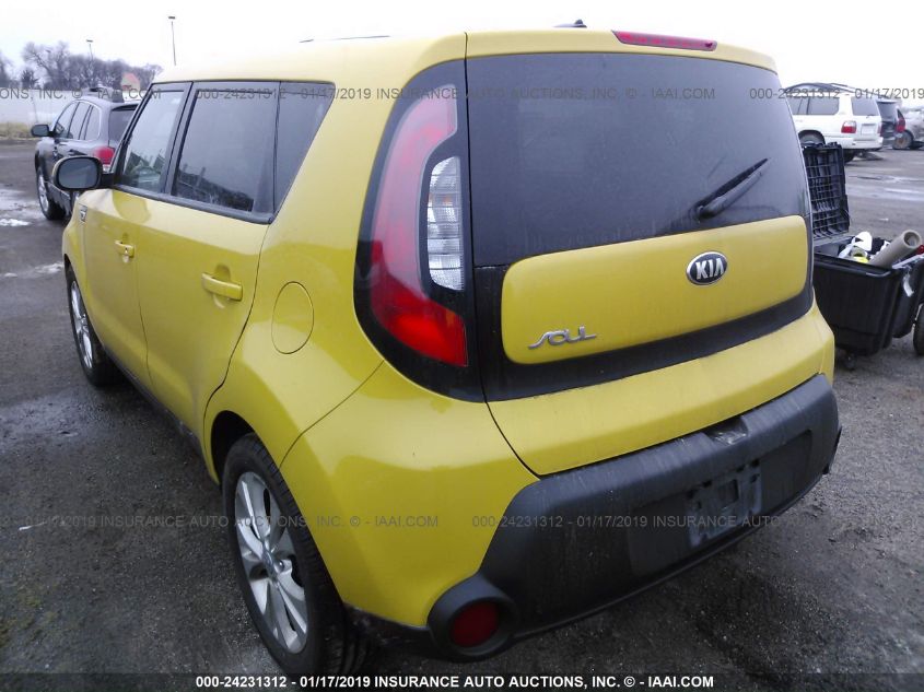 2015 Kia Soul + VIN: KNDJP3A52F7136917 Lot: 24231312