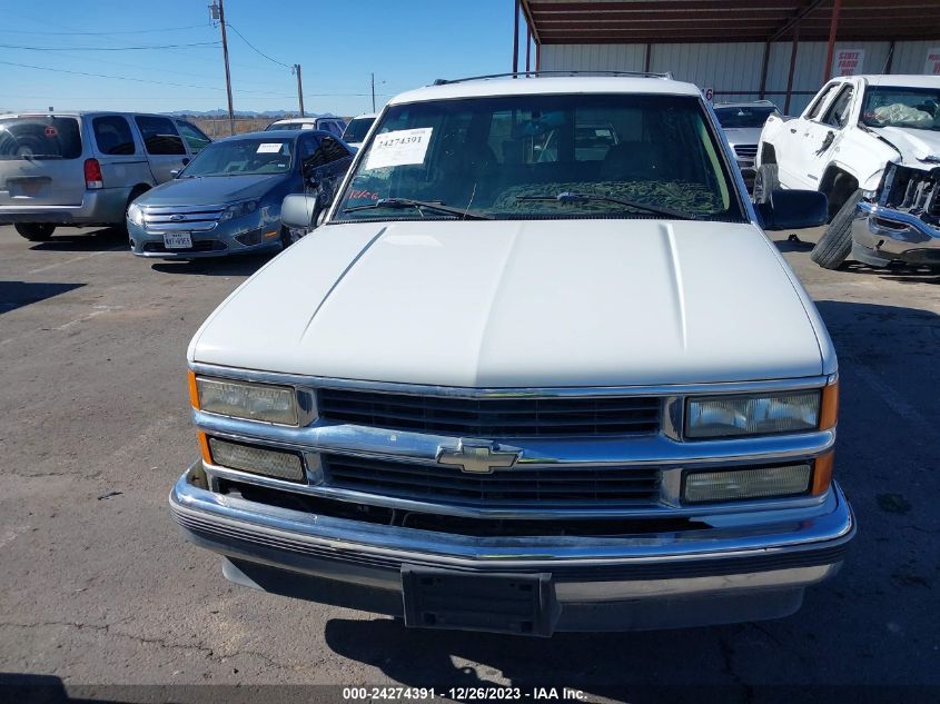 1996 GMC Yukon VIN: 1GKEK13RXTJ725544 Lot: 24274391