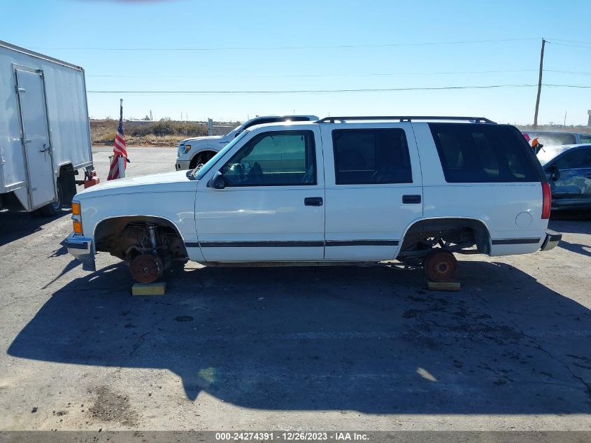 1996 GMC Yukon VIN: 1GKEK13RXTJ725544 Lot: 24274391