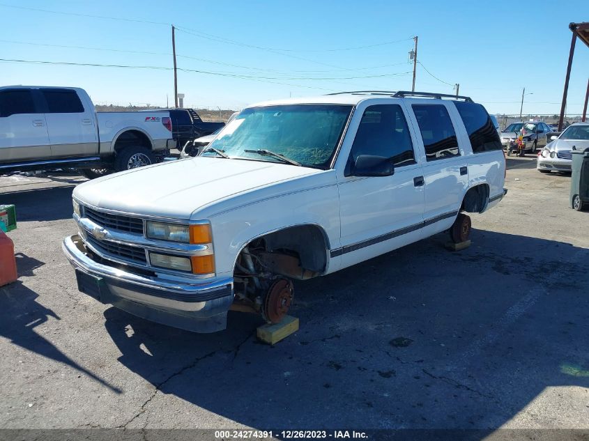 1996 GMC Yukon VIN: 1GKEK13RXTJ725544 Lot: 24274391