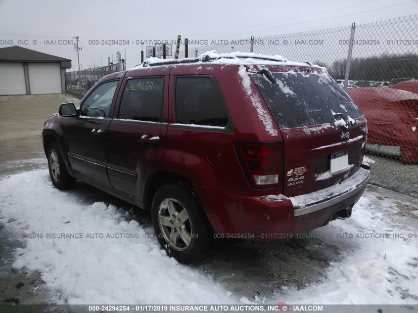 2006 Jeep Grand Cherokee Laredo red suv gasoline 1J4GR48K06C311110 photo #4