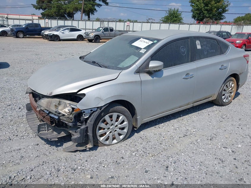 1N4AB7AP4EN854752 2014 NISSAN SENTRA photo no. 2