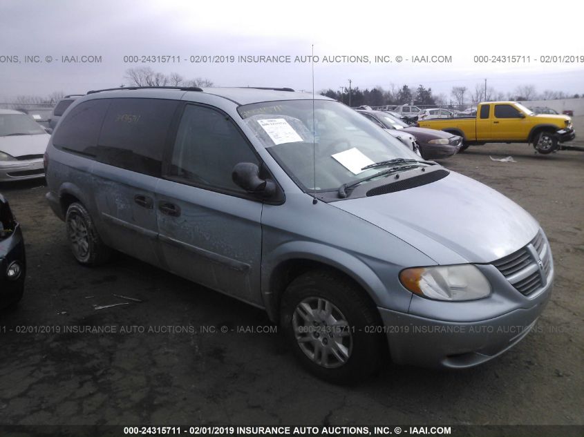 2005 Dodge Grand Caravan Se VIN: 1D4GP24R15B171322 Lot: 24315711