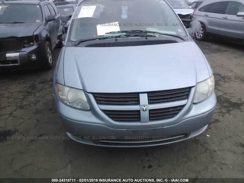 2005 Dodge Grand Caravan Se VIN: 1D4GP24R15B171322 Lot: 24315711