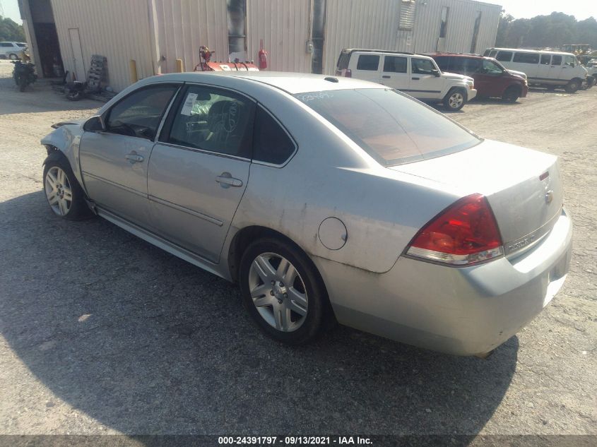 2013 Chevrolet Impala Lt VIN: 2G1WG5E3XD1126293 Lot: 24391797