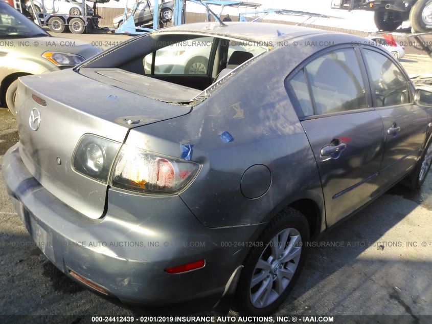 2007 Mazda Mazda3 I VIN: JM1BK12F771614266 Lot: 24412439