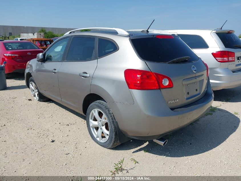 2009 Nissan Rogue Sl VIN: JN8AS58V29W449402 Lot: 24417300