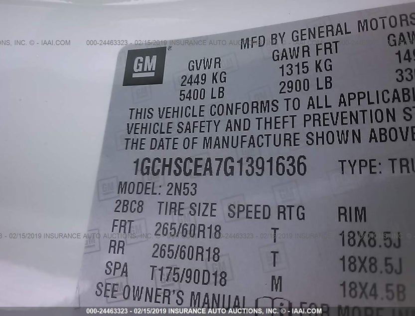 1GCHSCEA7G1391636