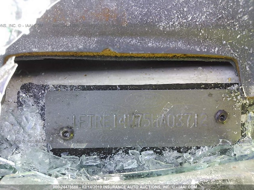 2005 Ford E-150 Recreational/Commercial VIN: 1FTRE14W75HA03712 Lot: 24478686